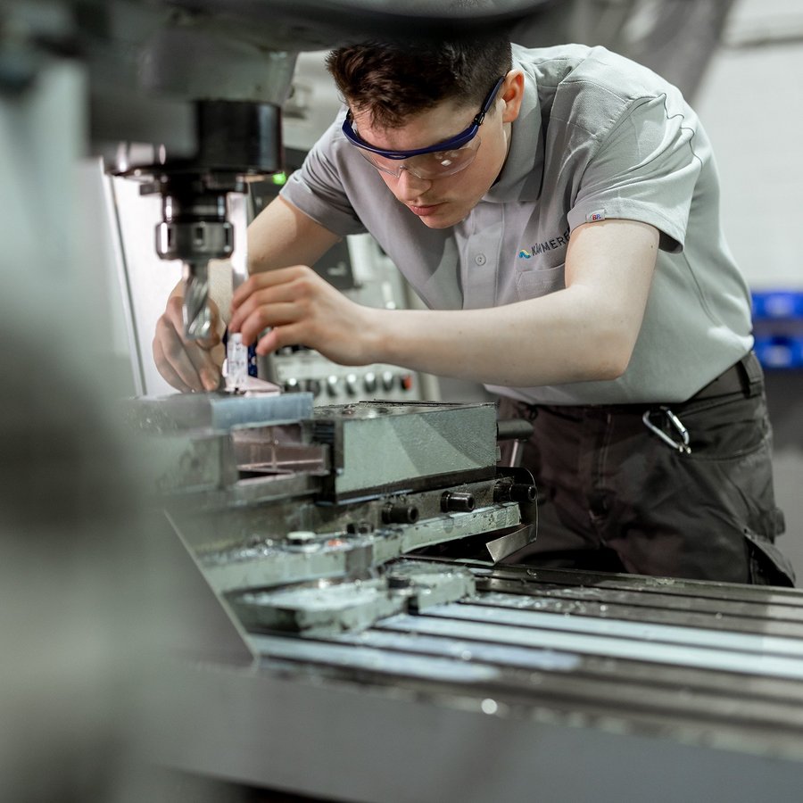 [Translate to Englisch:] Ausbildung zum/-r Industriemechaniker:in